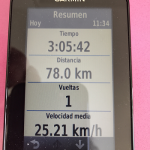 Análisis del cuentakilómetros Garmin Edge 1000